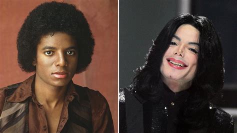 michael jackson antes e depois